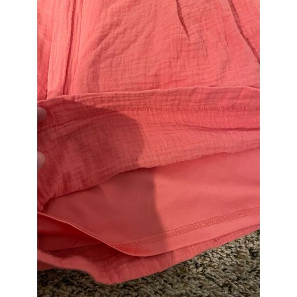 Nine West Muslin Material Loose Fitting Shorts - Size L - Picture 3 of 5